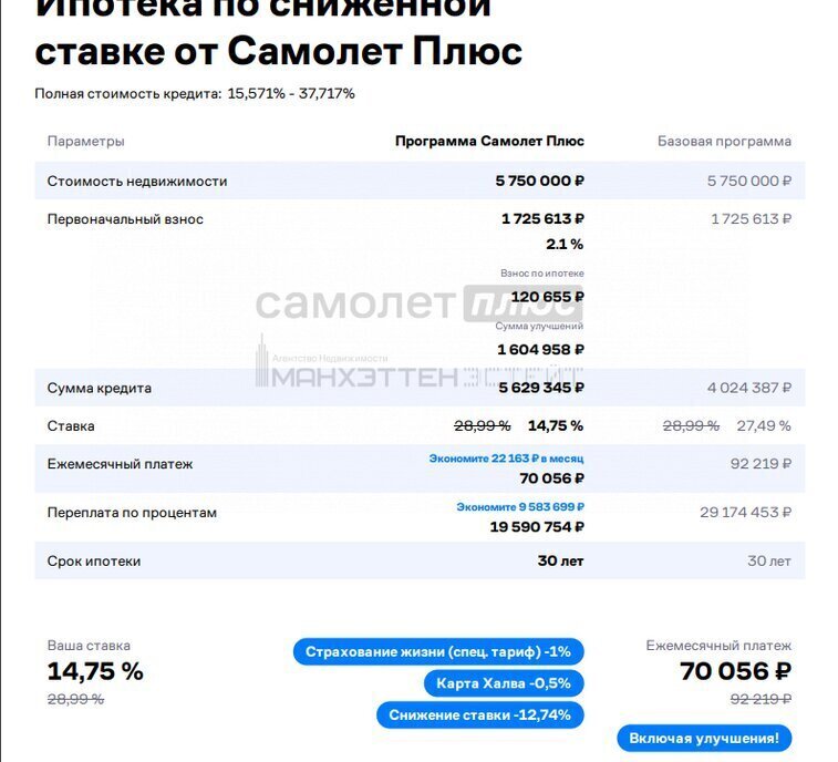 квартира г Одинцово ш Можайское 23 Одинцово фото 19