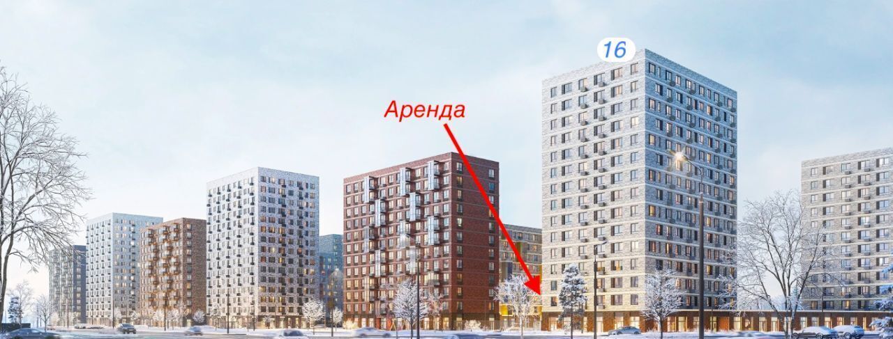 свободного назначения г Москва метро Бунинская аллея ЖК «Алхимово» 16 № 108 кв-л фото 2