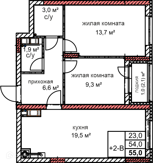 квартира г Дзержинск Дзержинск городской округ, Строящийся жилой дом фото 1