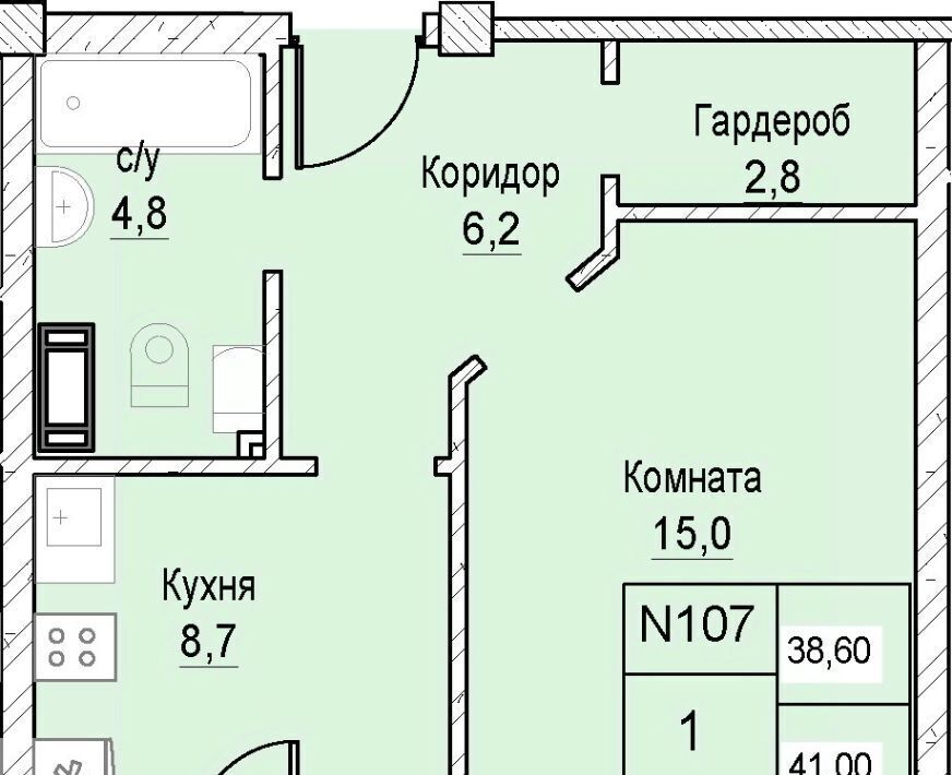 квартира г Нижний Новгород р-н Ленинский ул Июльских Дней фото 1