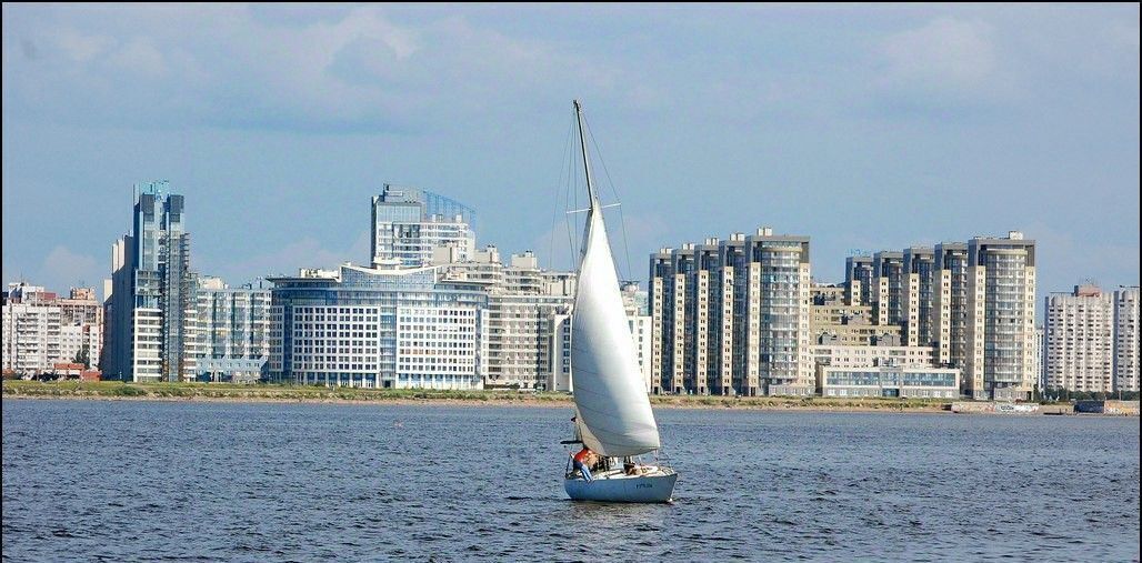 квартира г Санкт-Петербург метро Приморская б-р Александра Грина 1 фото 23