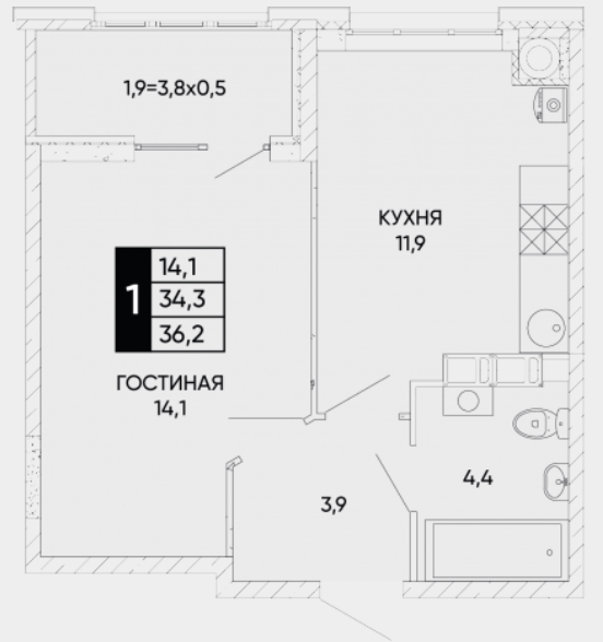 квартира г Ростов-на-Дону р-н Кировский ул Левобережная 6/6с 2 Ростов-на-Дону городской округ фото 1