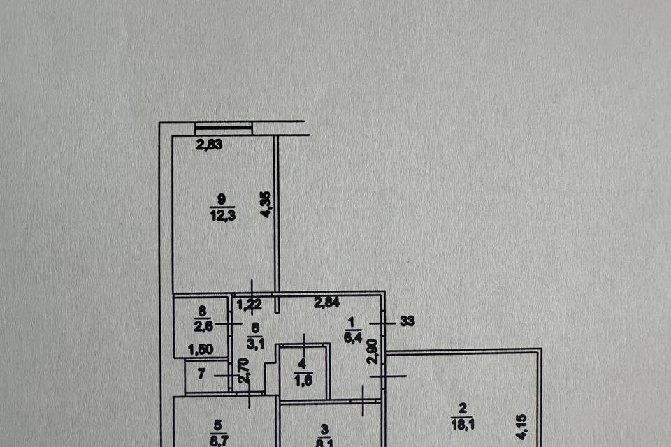 квартира г Кемерово р-н Центральный пр-кт Октябрьский 38а Кемеровская область — Кузбасс, Кемеровский городской округ фото 2