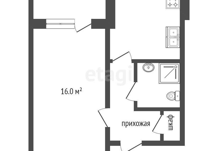 квартира г Чита р-н Ингодинский Чита городской округ, 15 фото 9