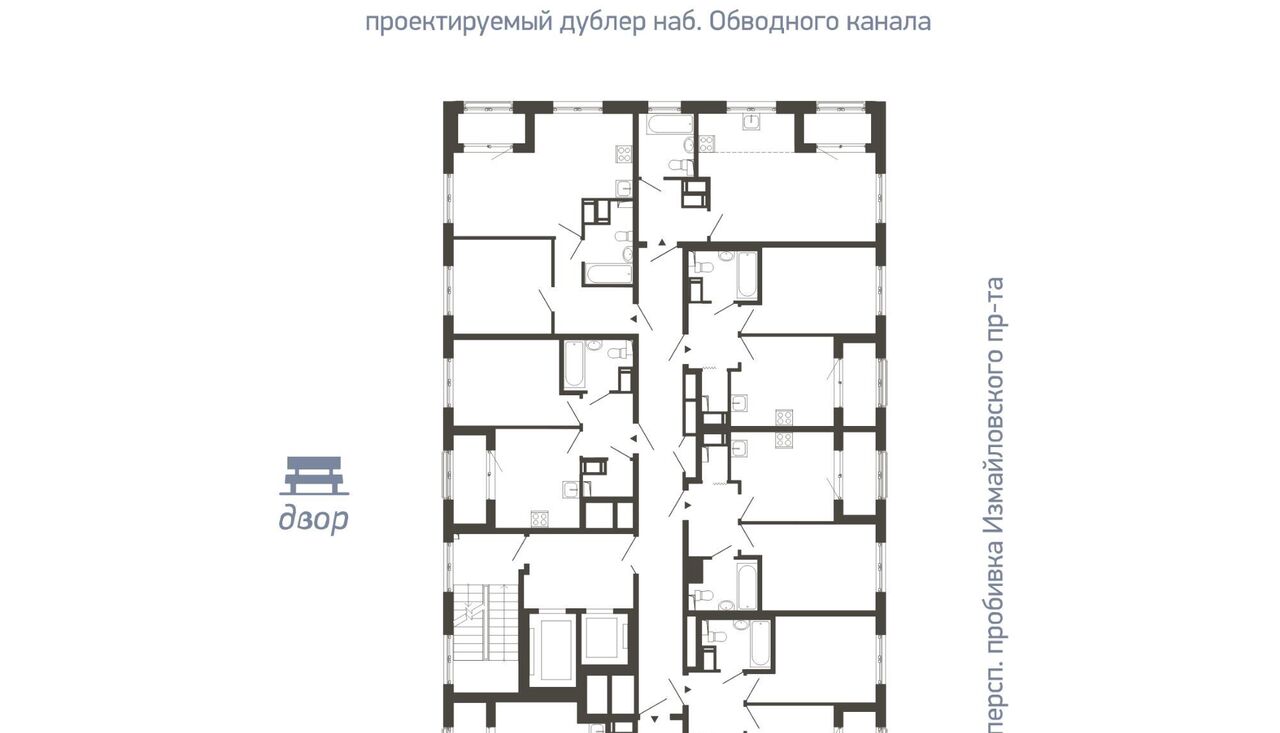 квартира г Санкт-Петербург метро Балтийская б-р Измайловский 9 округ Измайловское фото 2