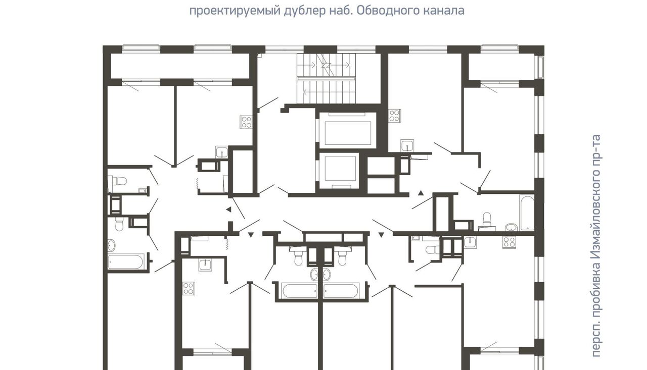 квартира г Санкт-Петербург метро Балтийская б-р Измайловский 9 округ Измайловское фото 2