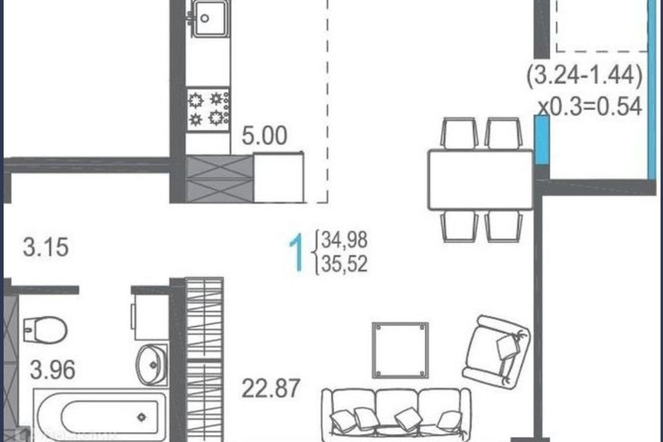 квартира г Ялта ул Кирова 155а/2 Ялта городской округ фото 3