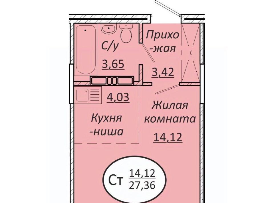 квартира г Новосибирск р-н Октябрьский Октябрьская фото 1