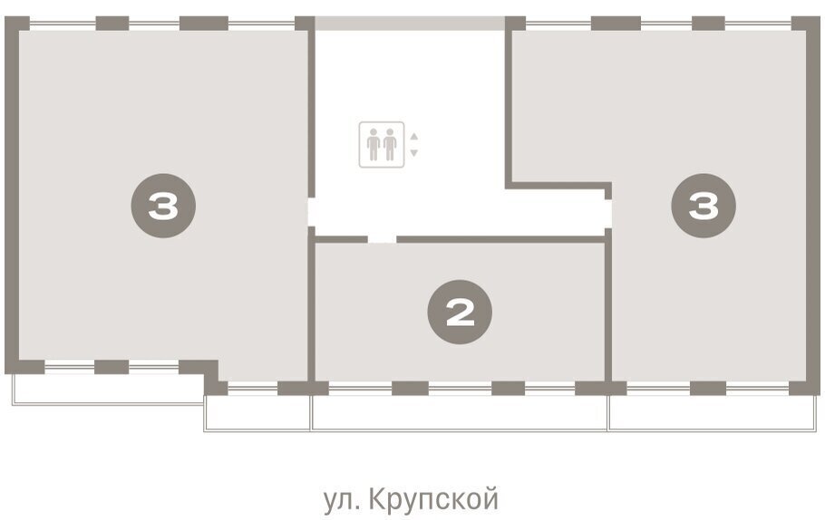 квартира г Омск р-н Кировский Кировский АО фото 3