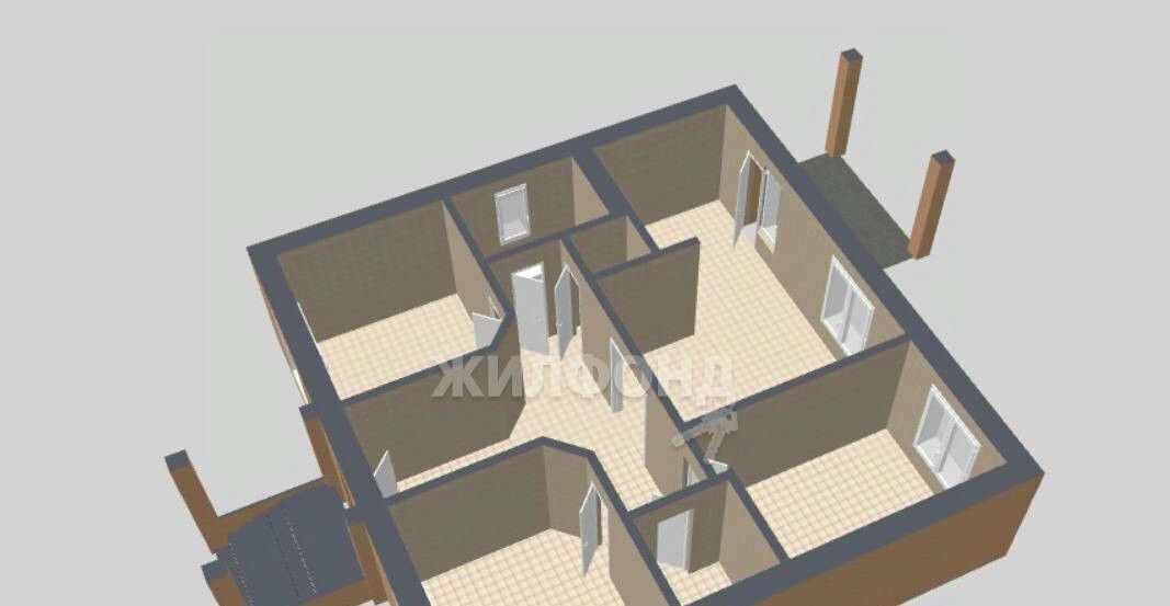 дом р-н Белгородский с Таврово микрорайон Таврово-2 Тавровское с/пос, ул. Ягодная фото 11