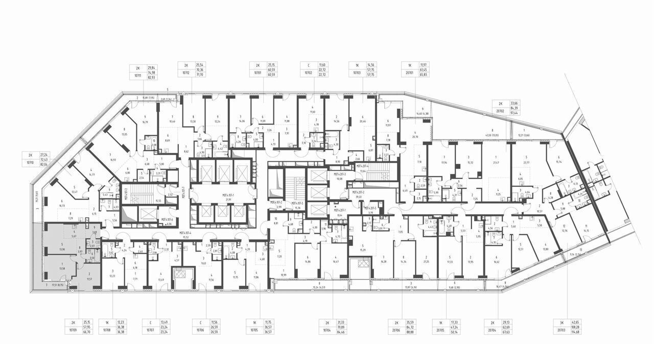 квартира г Москва метро Хорошёво проезд 3-й Силикатный 10 ЖК «JOIS» муниципальный округ Хорошёво-Мнёвники фото 2