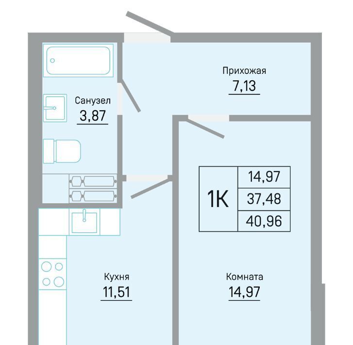 квартира г Пермь р-н Кировский ул Автозаводская 5к/1 фото 1