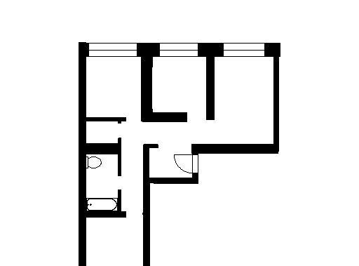 квартира р-н Лысковский г Лысково ул Комарова 3/1 фото 2