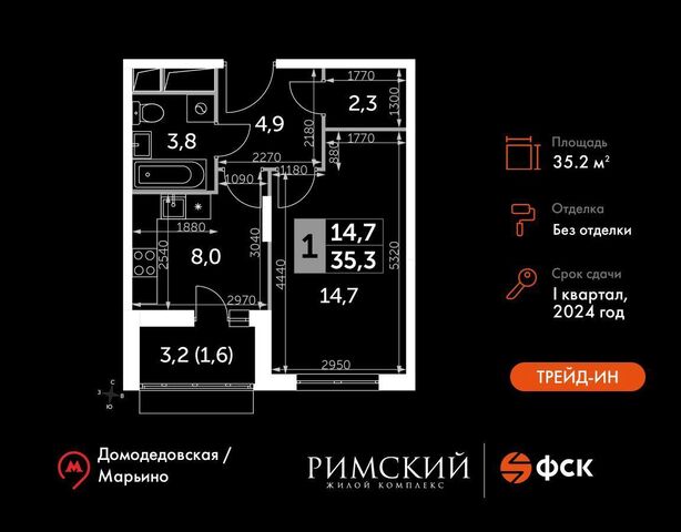 пр-д Римский 7 Зябликово фото