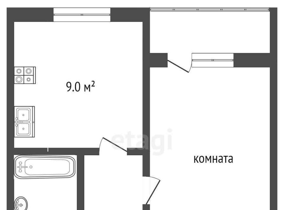 квартира р-н Угличский г Углич ул Ленина 33 городское поселение Углич фото 15