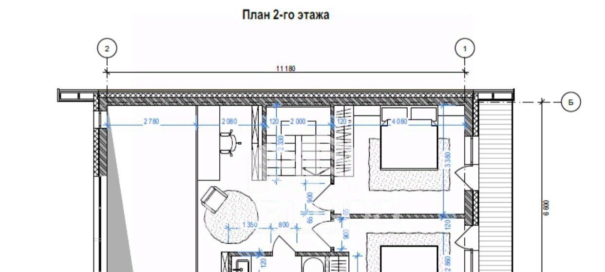 дом р-н Новосибирский с Марусино ул Кончаловского 6/1 Криводановский сельсовет фото 3