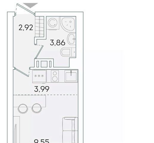 квартира г Мурино ул Графская 6к/1 Девяткино фото