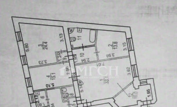 квартира г Москва метро Арбатская пер Скатертный 22 муниципальный округ Пресненский фото 2