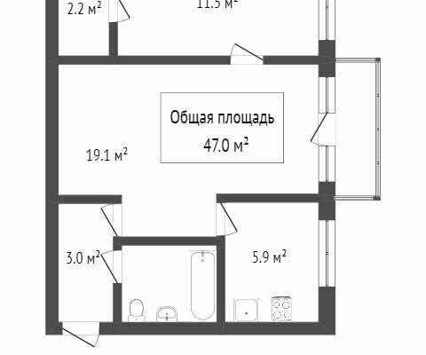 квартира г Новосибирск р-н Ленинский Студенческая ул Геодезическая 23 фото 18