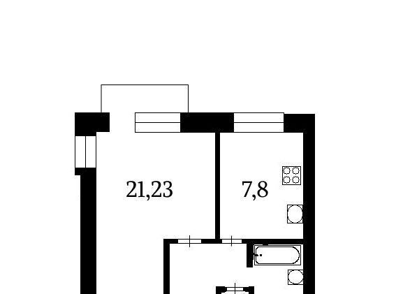 квартира г Санкт-Петербург пр-кт Космонавтов 48к/1 Звездная фото 2