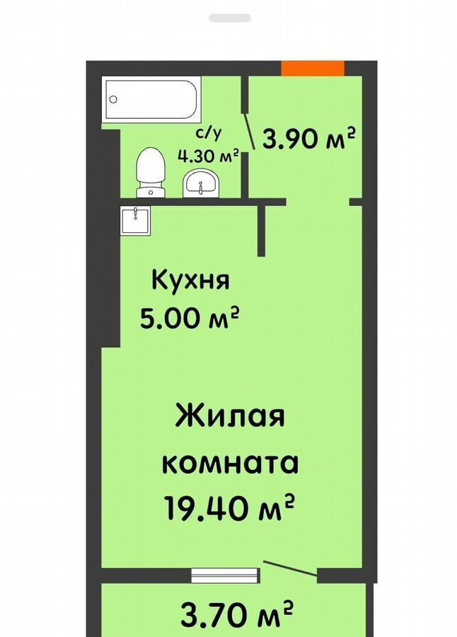 квартира г Красноярск р-н Свердловский ул Судостроительная 31и фото 11