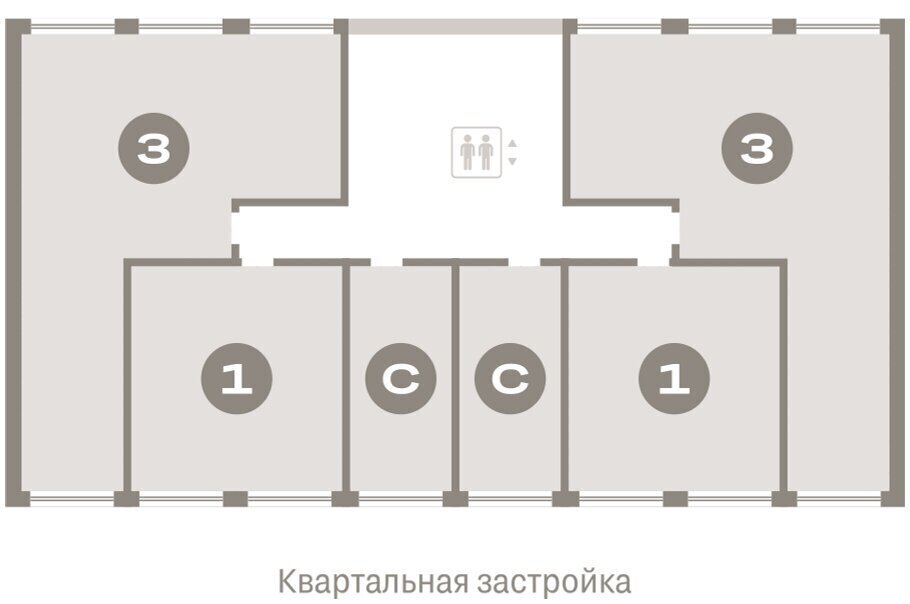 квартира г Тюмень ул Мысовская 26к/1 ЖК «Зарека» Центральный административный округ фото 3