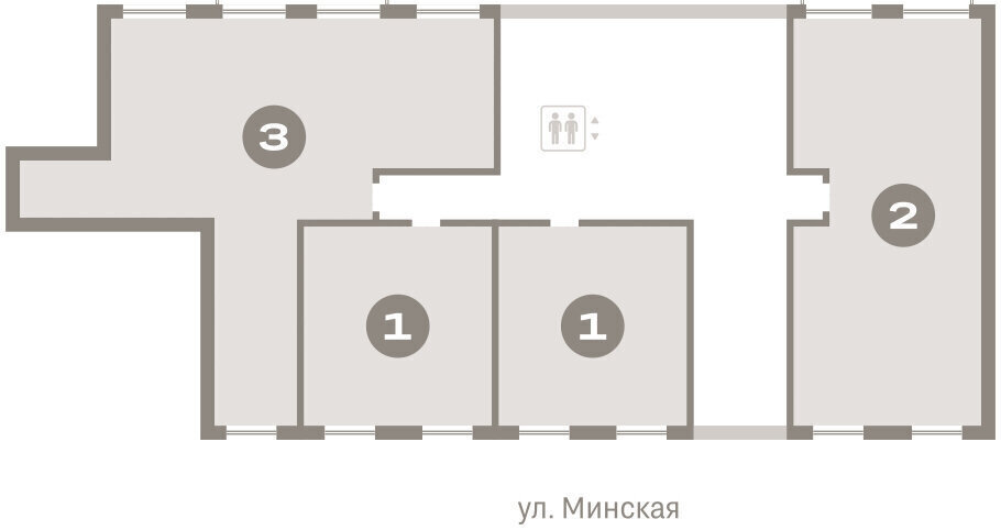 квартира г Тюмень Кварталы «На Минской» жилой комплекс На Минской фото 3