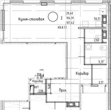 квартира г Санкт-Петербург р-н Московский ул Заставская 30 фото 1