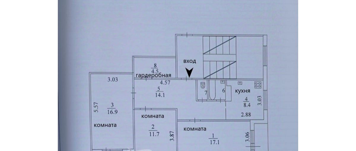 квартира р-н Гатчинский п Суйда ул Центральная 9 с пос, Московская, Кобринское фото 2