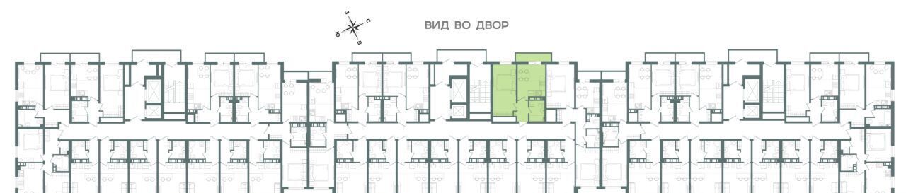 квартира р-н Всеволожский г Мурино ул Екатерининская 11 ЖК Lampo Девяткино фото 6