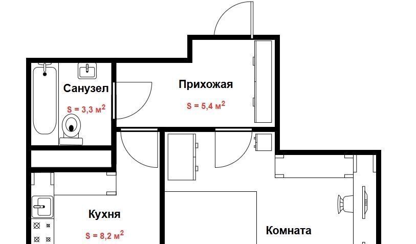 квартира г Москва метро Курьяново ул Донецкая 34к/1 фото 26