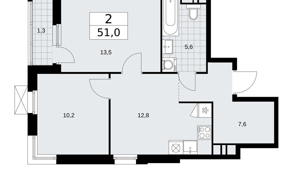 квартира г Москва п Сосенское метро Коммунарка б-р Скандинавский фото 1