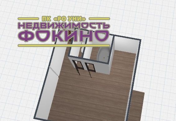 квартира г Фокино п Дунай ул Ветеранов 4 фото 11