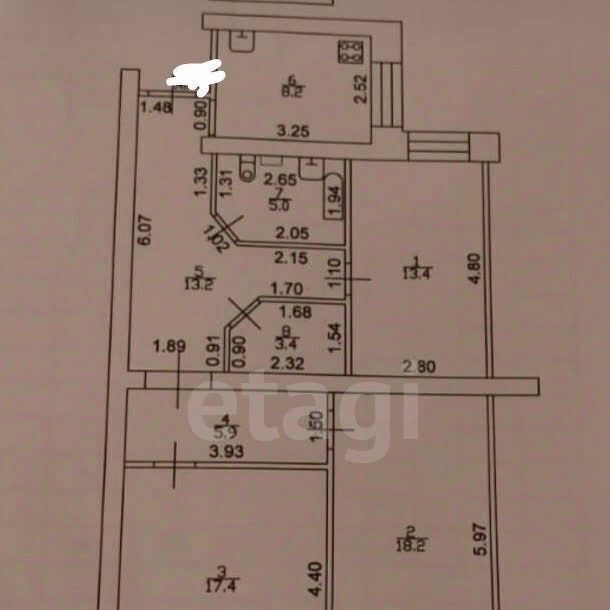 квартира г Казань р-н Вахитовский Суконная слобода ул Николая Ершова 8 фото 2