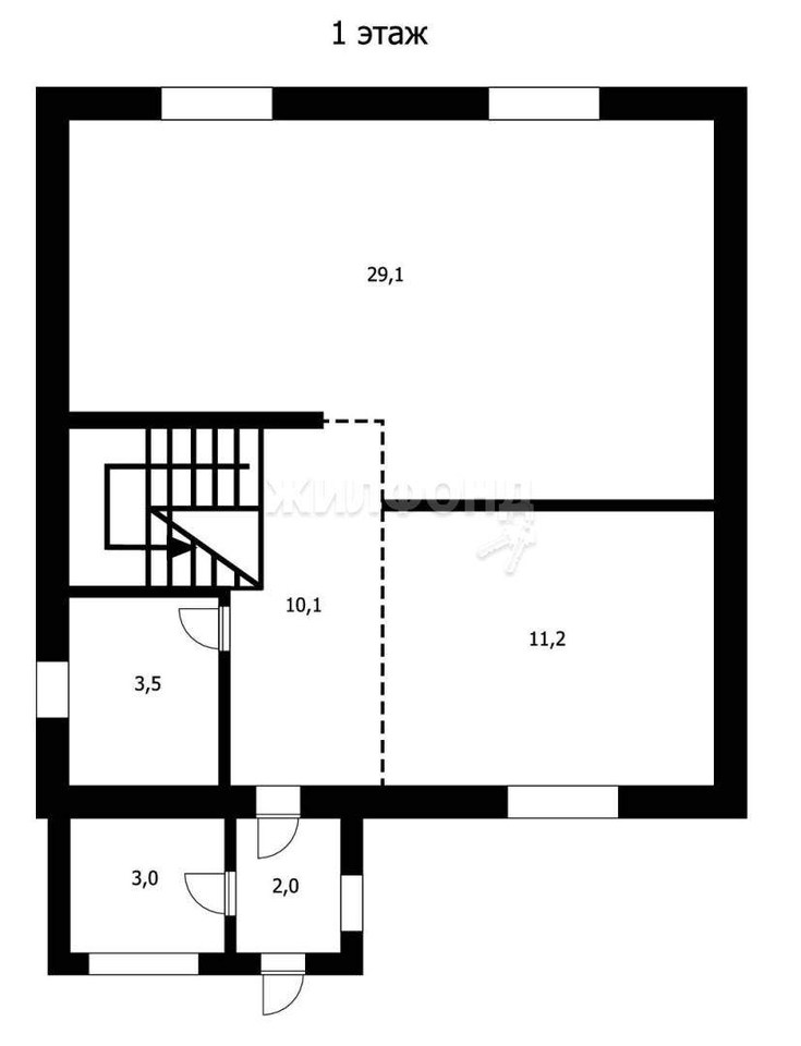 дом р-н Новосибирский с Верх-Тула Васильковая улица, д. 12 фото 17