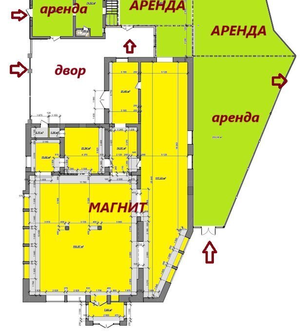 торговое помещение г Орел р-н Железнодорожный ул Московская 30 фото 1