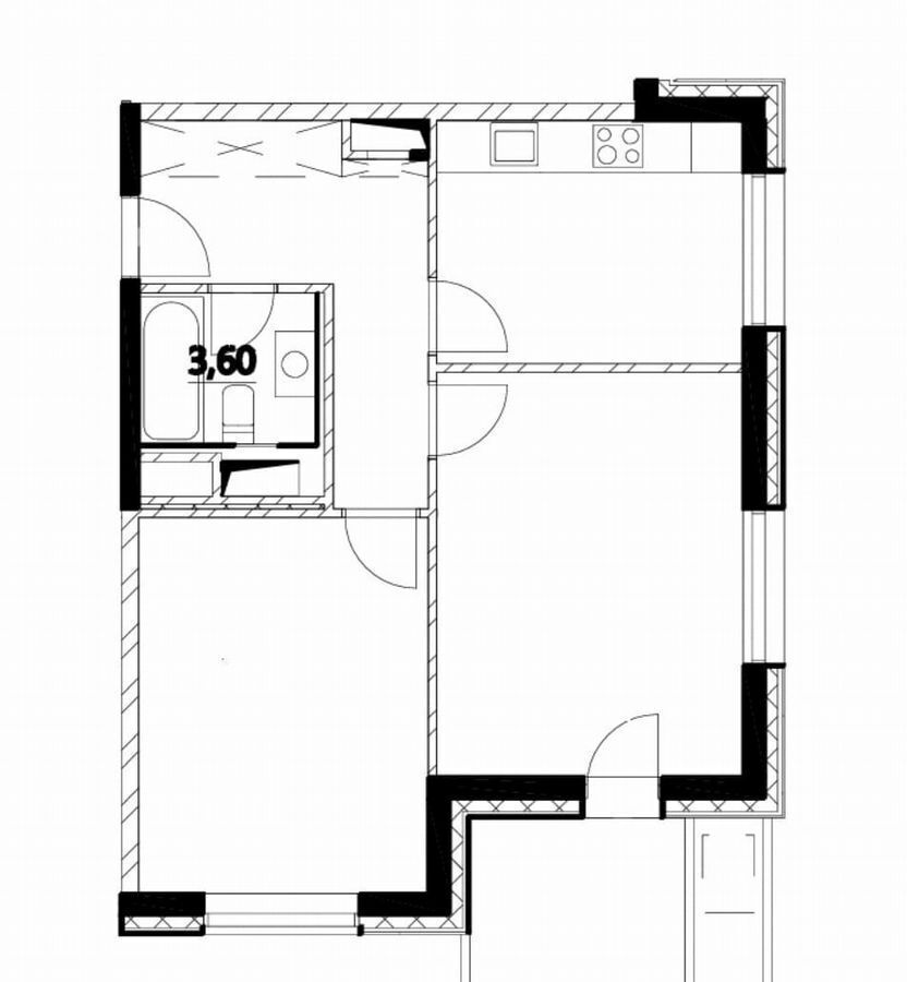 квартира г Москва проезд Лазоревый 5к/5 Ботанический сад фото 17