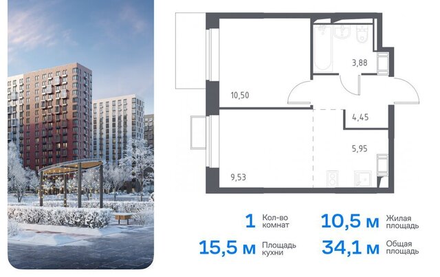 д Мисайлово ЖК «Пригород Лесное» Домодедовская, к 11. 1 фото