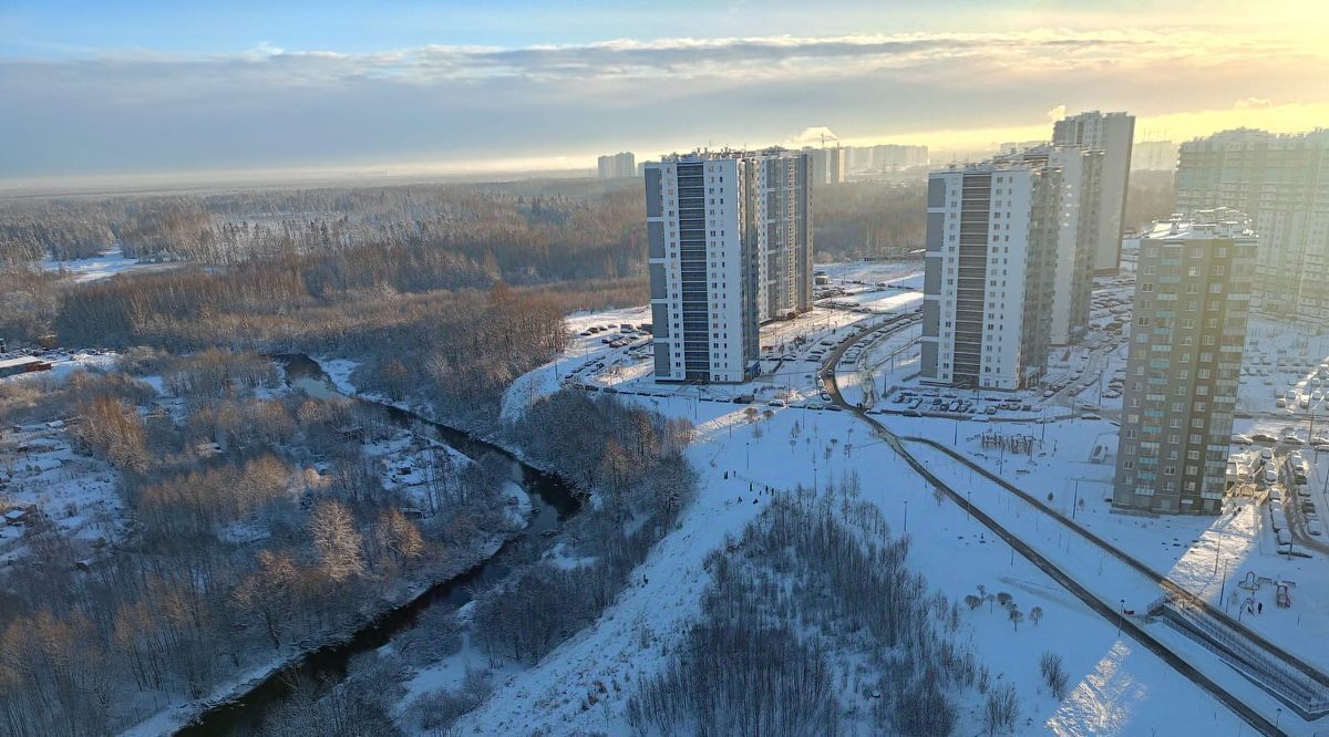 квартира г Санкт-Петербург метро Гражданский Проспект ал Евгения Шварца 11 ЖК «Новая Охта» округ Полюстрово фото 1