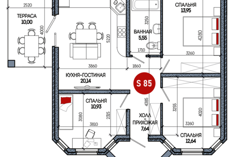 дом г Краснодар р-н Прикубанский Краснодар городской округ, Коттеджный поселок Вишня фото 2