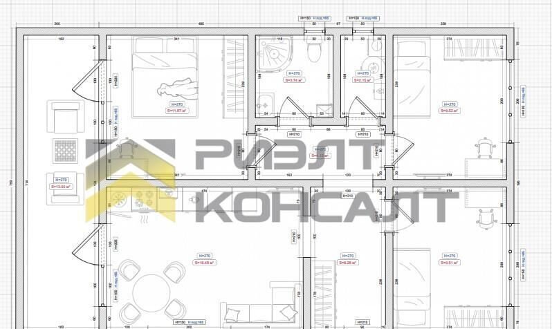 дом р-н Омский с Троицкое ул Янтарная Троицкое сельское поселение, Омск фото 3