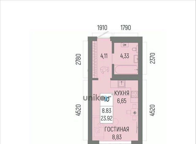 квартира р-н Октябрьский ул Энтузиастов фото