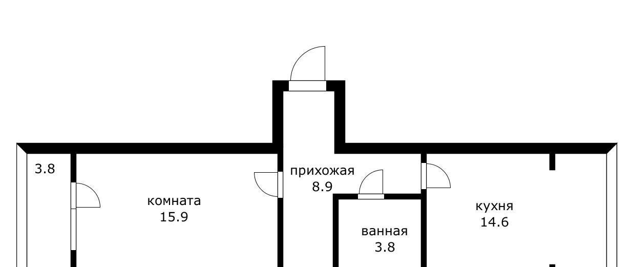 квартира г Краснодар р-н Прикубанский Музыкальный ул им. Прокофьева С.С. 6 фото 4