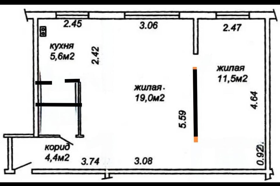 квартира г Петропавловск-Камчатский ул Горького 15/2 Петропавловск-Камчатский городской округ фото 8