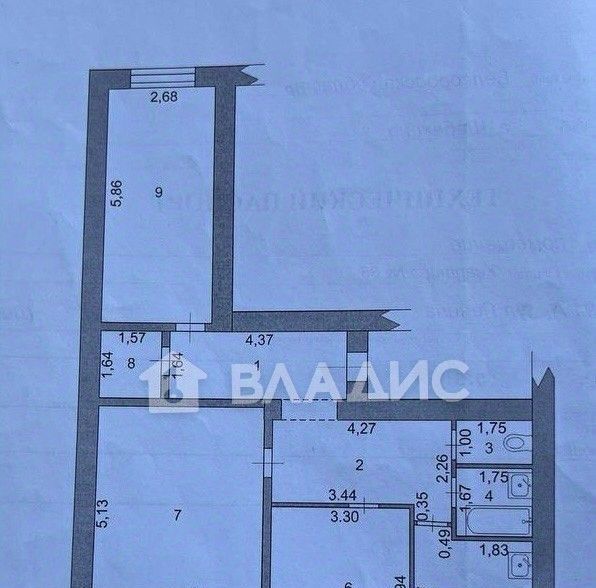 квартира г Шебекино ул Ленина 91а фото 20