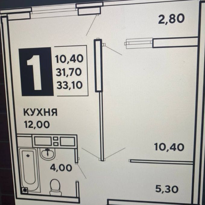 квартира г Краснодар р-н Прикубанский ул Западный Обход 39/2к 2 микрорайон «Самолёт» фото 9