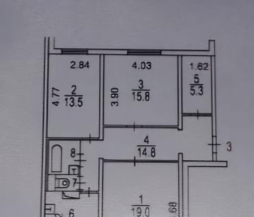 квартира г Москва метро Братиславская ул Братиславская 16к/3 фото 17