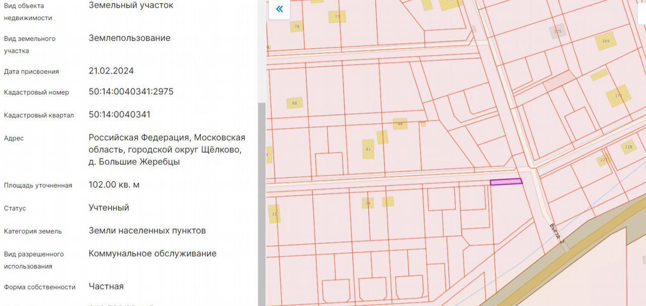 земля городской округ Щёлково д Большие Жеребцы ул Солнечная 64 13 км, г. о. Щёлково, Щёлковское шоссе фото 8