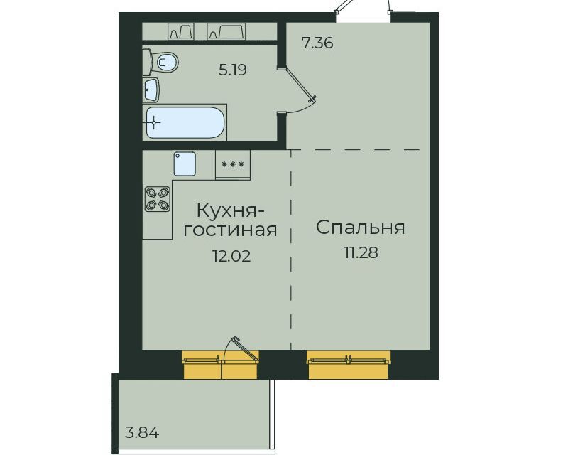 квартира г Иркутск ул Пискунова 132 городской округ Иркутск фото 1