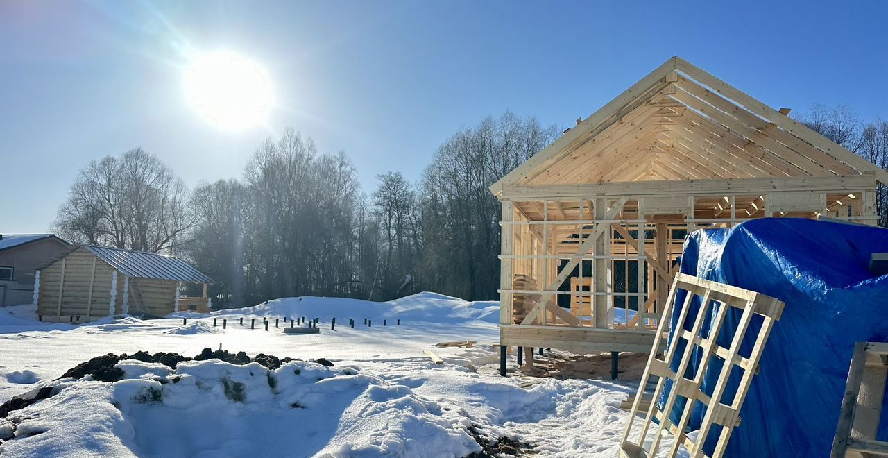 земля городской округ Истра п Глебовский 55 км, коттеджный пос. Берёзы, Новорижское шоссе фото 2